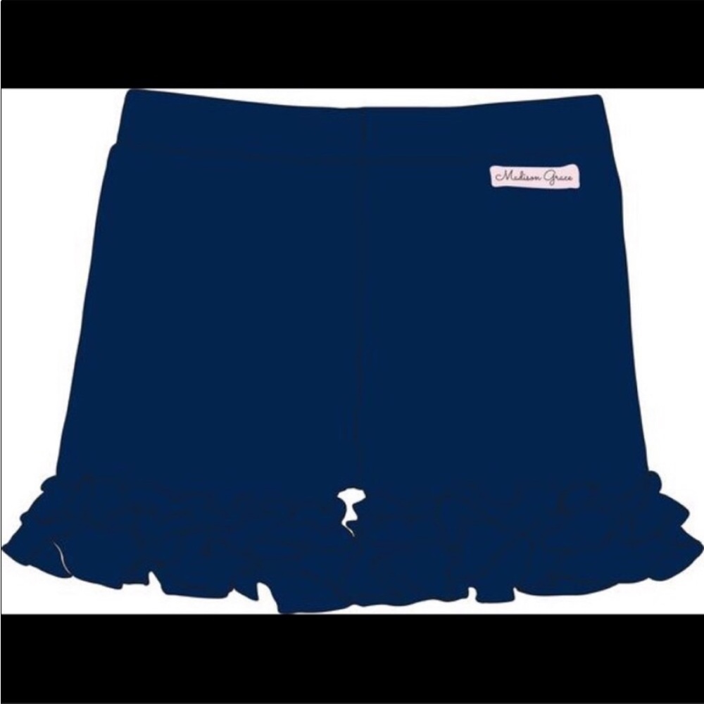 Madison Grace Big Girls Navy Shorts